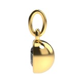 Pendant PAOZ Or jaune 18k (750/1000). - DFLY Paris